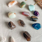 Crystal Tumble Stone Keychain